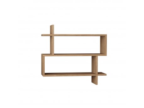 HANAH HOME Zidna polica Paralel Oak
