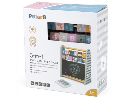 VIGA Polar B matematika 3u1 - računaljka, brojevi i tabla
