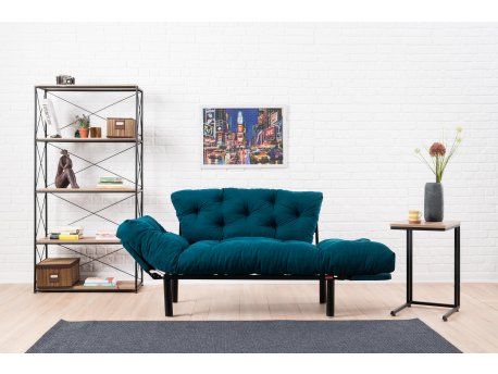 Atelier del Sofa Sofa Nitta Petrol Blue