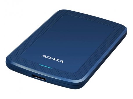 A DATA Eksterni HDD 1TB 2.5 inča AHV300-1TU31-CBL Plavi, AES (256bit enkripcija), Shock sensor