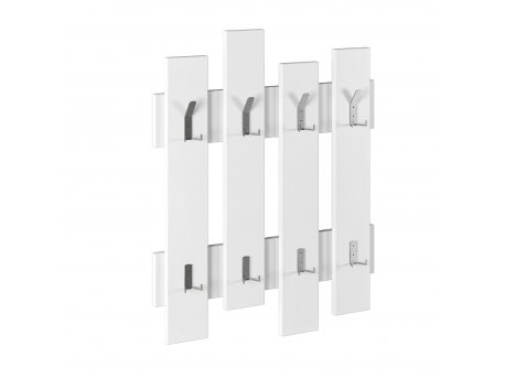 HANAH HOME Čiviluk Wave White