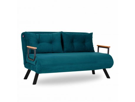 Atelier del Sofa Sofa Sando 2 Seater Petrol Green