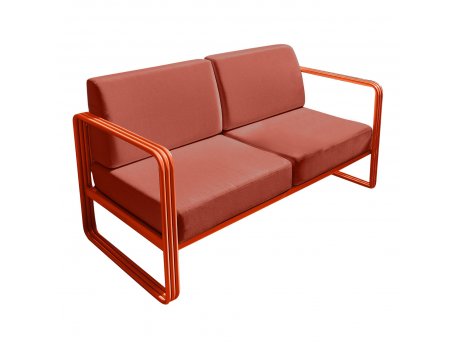 HANAH HOME Solaris Orange Tile Red
