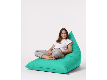 Atelier del Sofa Lazy bag Pyramid Big Bed Pouf Turquoise