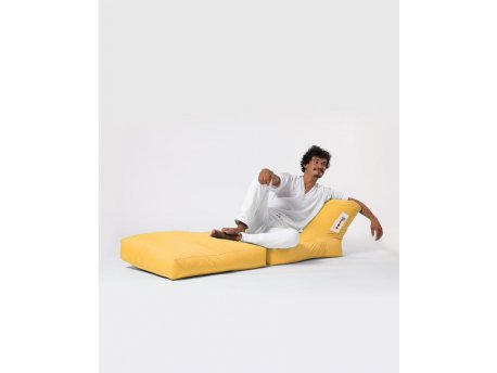 Atelier del Sofa Lazy bag Siesta Sofa Bed Pouf Yellow