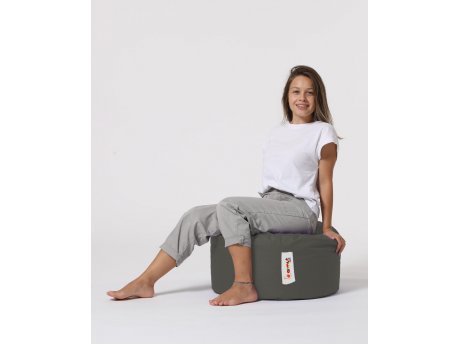 Atelier del Sofa Lazy bag Round Pouf Fume