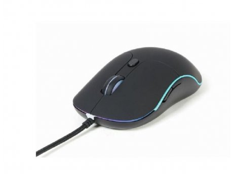 GEMBIRD MUS-UL-02 Gembird Opticki mis 800-2400Dpi 6-button black Illuminated 123m (44689)