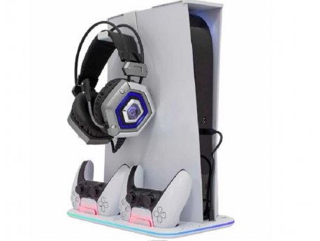 WHITE SHARK WS PS5 KIMURA, Cooling Pad + 2 Charging Docks (6172)
