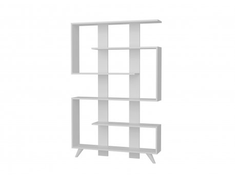 HANAH HOME Polica za knjige Rain White