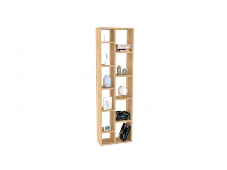 HANAH HOME Polica za knjige Tomi Sapphire Oak