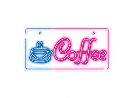 ELEMENTA LED neon natpis Coffee RTV100272