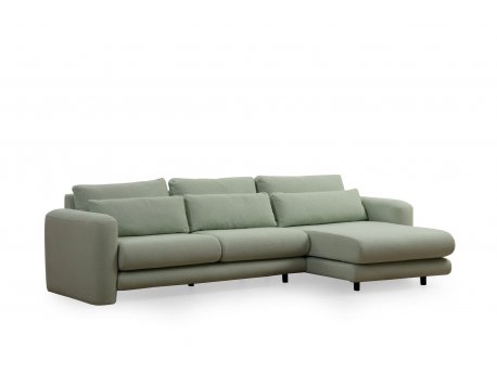 Atelier del Sofa Ugaona garnitura Lily Corner Right Green