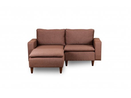 Atelier del Sofa Ugaona garnitura Lungo Mini Light Brown