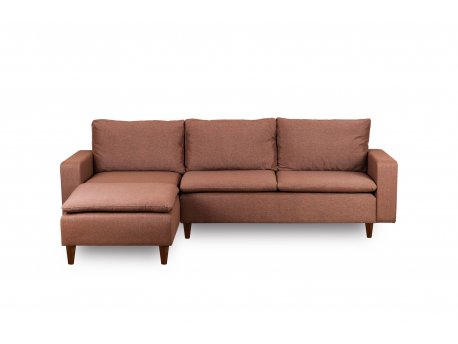 Atelier del Sofa Ugaona garnitura Lungo Light Brown