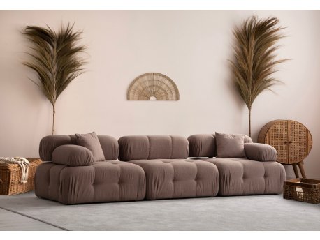 Atelier del Sofa Sofa Doblo 3 Seater ( L1 O1 1R) Cappucino
