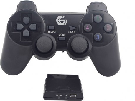 GEMBIRD JPD-WDV-01 Bezicni gamepad sa dvostrukom vibracijom, PS2 / PS3 / PC