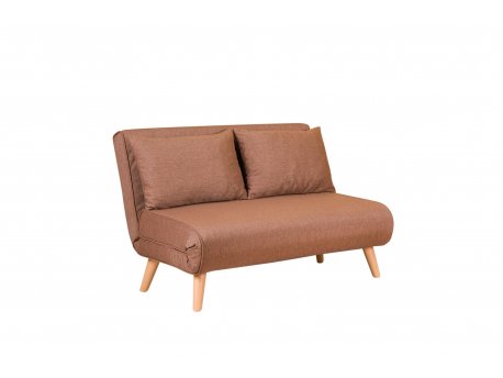 Atelier del Sofa Sofa Folde 2 Seater Brown