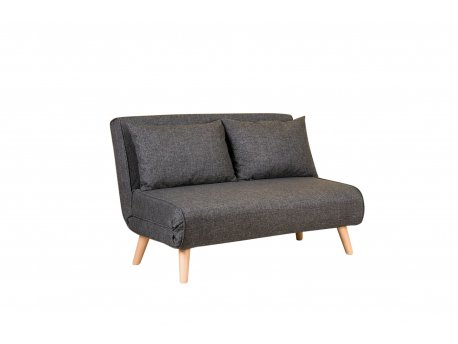 Atelier del Sofa Sofa Folde 2 Seater Dark Grey