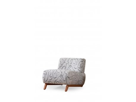 Atelier del Sofa Fotelja Mokka White Wing