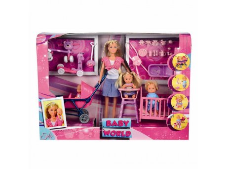 STEFFI LOVE LUTKA BABY WORLD SET