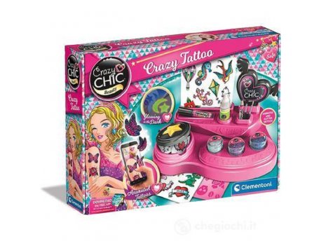 CLEMENTONI Crazy chic crazy tatoo set (CL18733)