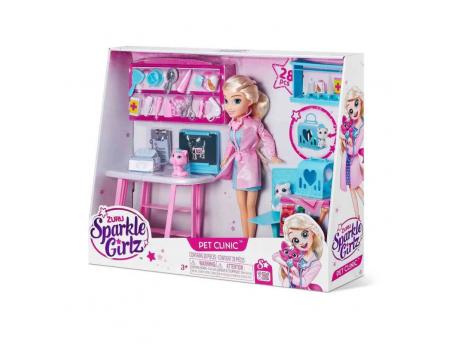 SPARKLE GIRLZ VETERINAR SET SA LUTKOM