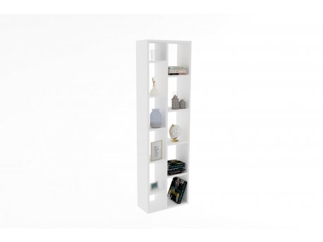 HANAH HOME Polica za knjige Tomi White