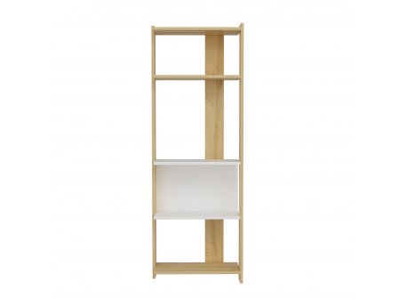 HANAH HOME Polica za knjige Abis Wide Oak White