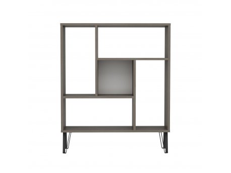 HANAH HOME Polica za knjige Arven Dark Grey White