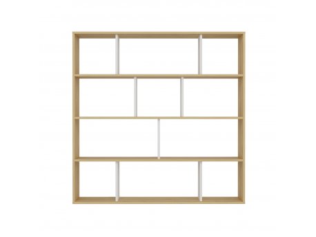 HANAH HOME Polica za knjige Hodbi Oak White