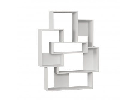 HANAH HOME Polica za knjige Barce White White