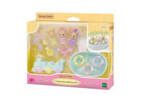 SYLVANIAN FAMILIES Set za kupanje triplets