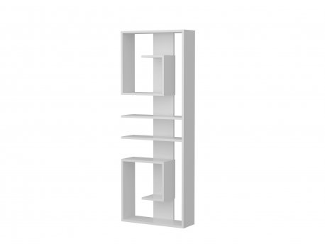 HANAH HOME Polica za knjige Capy White