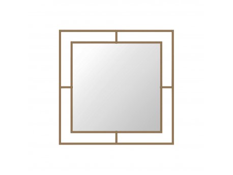 HANAH HOME Ogledalo Corner Gold