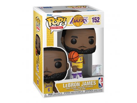 FUNKO POP NBA: Lakers - Lebron James (Yellow Jersey)
