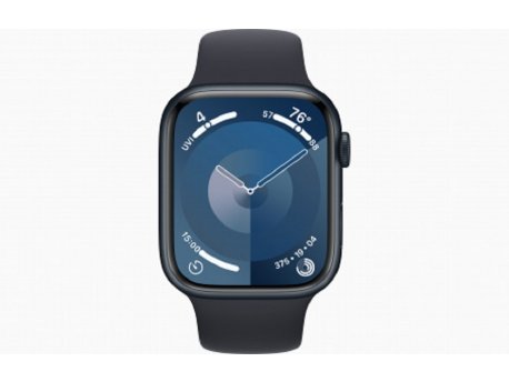 APPLE Watch S9 GPS 45mm Midnight Alu Case w Midnight Sport Band - S/M (mr993se/a)