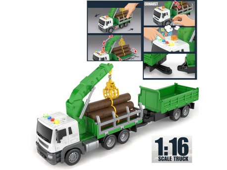 MXGCL Kamion za transport drva sa prikolicom 36987