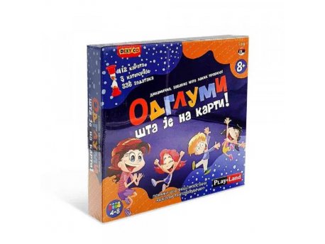 PLAY LAND Odglumi šta je na karti društvena igra