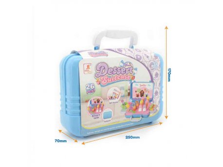 BEST LUCK Koferče dessert set