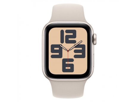 APPLE Watch SE2 v2 GPS 40mm Starlight Alu Case w Starlight Sport Band - S/M (mr9u3se/a)