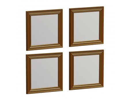 HANAH HOME Ogledalo Loza Gold