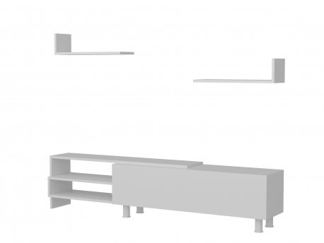 HANAH HOME TV polica Dizayn White (745DCD3031)
