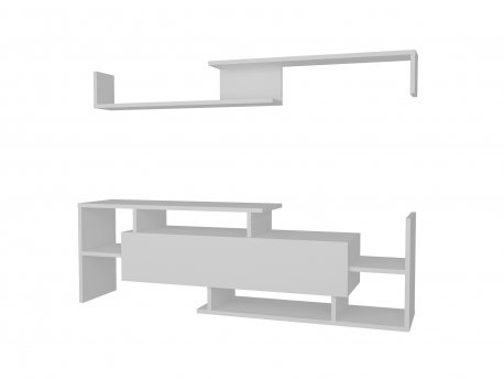 HANAH HOME TV polica Dream White (745DCD3017)