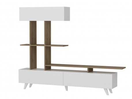 HANAH HOME TV polica Violet White Walnut (745DCD3010)
