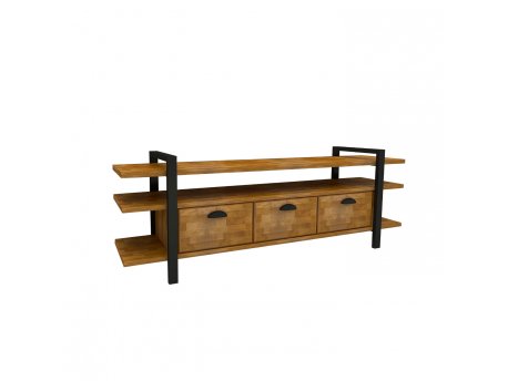 HANAH HOME TV polica Lucca Oak (915WDF1104)
