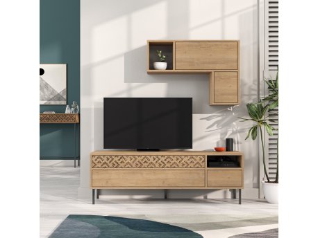 HANAH HOME TV polica Heaton Oak (855DTE3115)