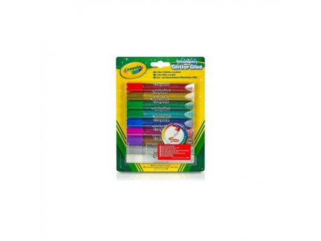 CRAYOLA Lepak sa šljokicama 8 kom