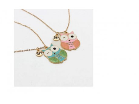 LUNA Ogrlica bff sovice set