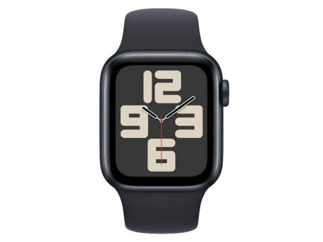 APPLE Watch SE2 v2 GPS 40mm Midnight Alu Case w Midnight Sport Band - S/M (mr9x3se/a)