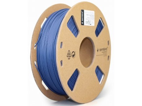 GEMBIRD 3DP-PLA-01-MTNB Mat PLA Filament za 3D stampac 1.75mm, kotur 1KG, Navy Blue